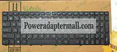 New Asus K62 K62F K62JR Series US Keyboard Black